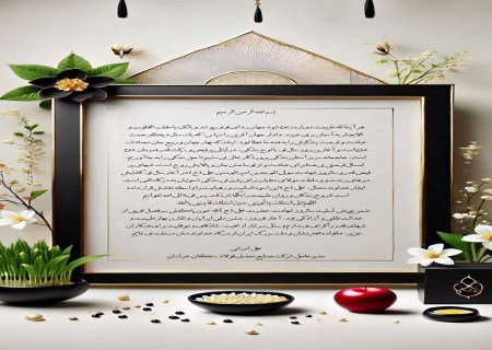 پیام نوروزی علی امرایی ، مدیرعامل شرکت فولاد سنگان