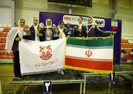 نایب قهرمانی تیم تنیس روی میز بانوان شرکت «ملی مس» در رقابت‌ های ایمیدرو