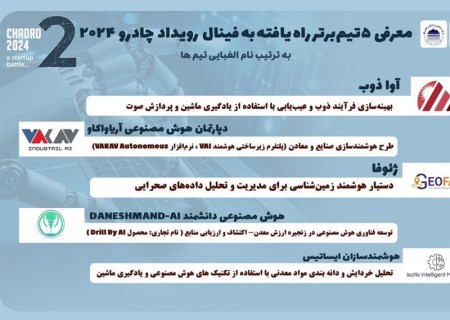 تیم برتر به فینال رقابت استارتاپی «چادرو ۲۰۲۴» راه یافتند