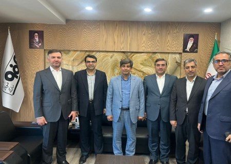 مراسم معارفه مدیرعامل جدید شرکت فرآوری معدنی اپال کانی پارس  با حضور مدیرعامل فولاد مبارکه
